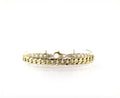 Cuban Link Bracelet 14K Yellow Gold, 7.8mm
