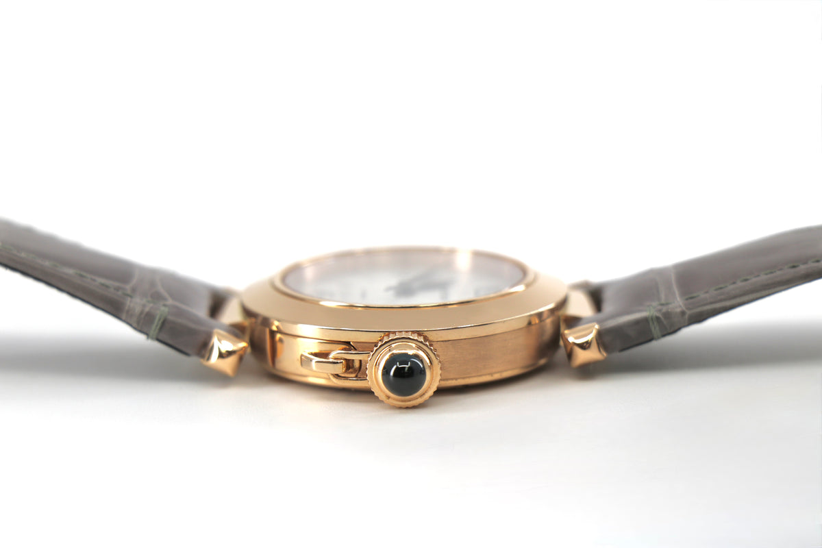 CARTIER Pasha de Cartier WGPA0014 30mm 18K Rose Gold, Silver Dial, Full Set