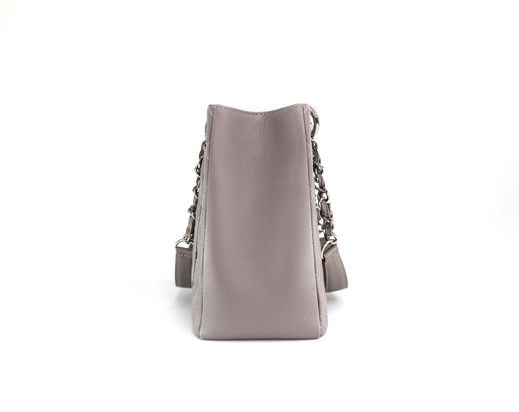 CHANEL Grand Shopping Tote "GST", Caviar Leather in Grey, 2013