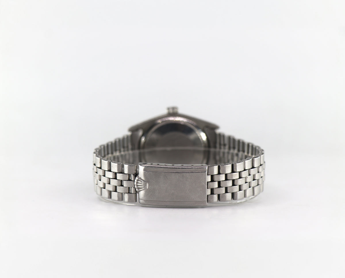 ROLEX Datejust 1603 36mm Stainless Steel, Silver Dial, Watch & Box