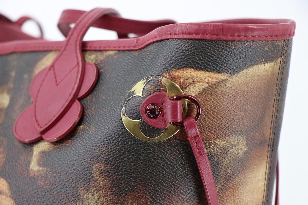 LOUIS VUITTON Titian Neverfull MM, Masters Collection by Jeff Koons 2017