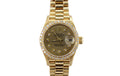 ROLEX Lady-Datejust 69178 26mm 18K Yellow Gold, Diamond Dial, Watch & Box