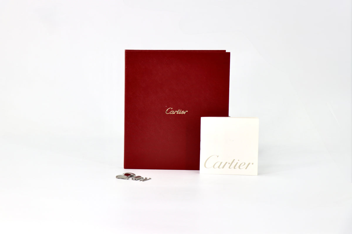 CARTIER Calibre de Cartier 3578 42mm 18K Rose Gold & Steel, Silver Dial,Full Set