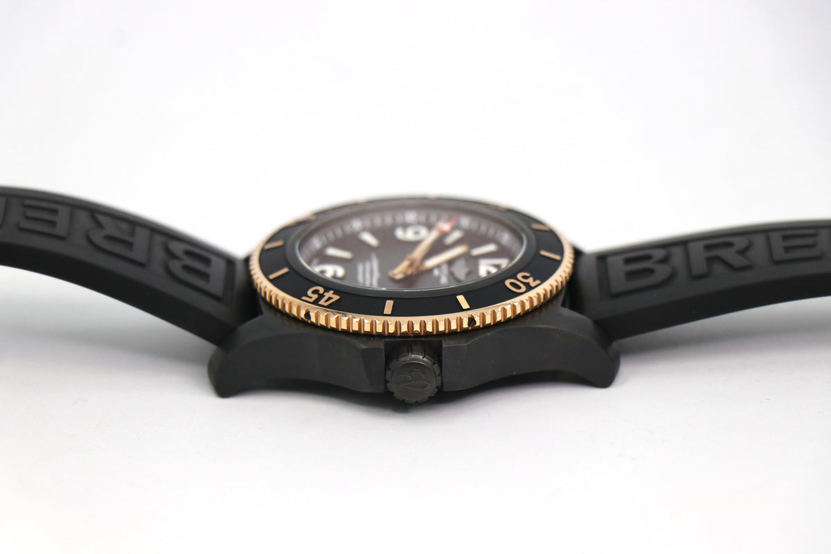 BREITLING Superocean U17368 46mm Stainless Steel, Black Dial