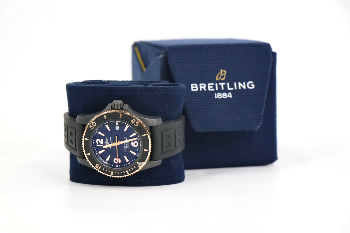 BREITLING Superocean U17368 46mm Stainless Steel, Black Dial