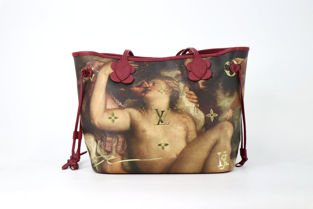 LOUIS VUITTON Titian Neverfull MM, Masters Collection by Jeff Koons 2017