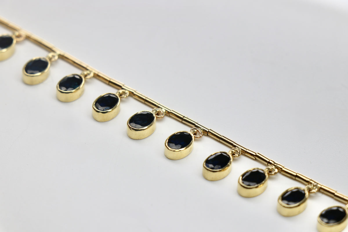 The Dangle Sapphire Bracelet
