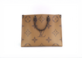 LOUIS VUITTON OnTheGo GM Tote Bag, Giant Reverse Monogram Canvas, 2019