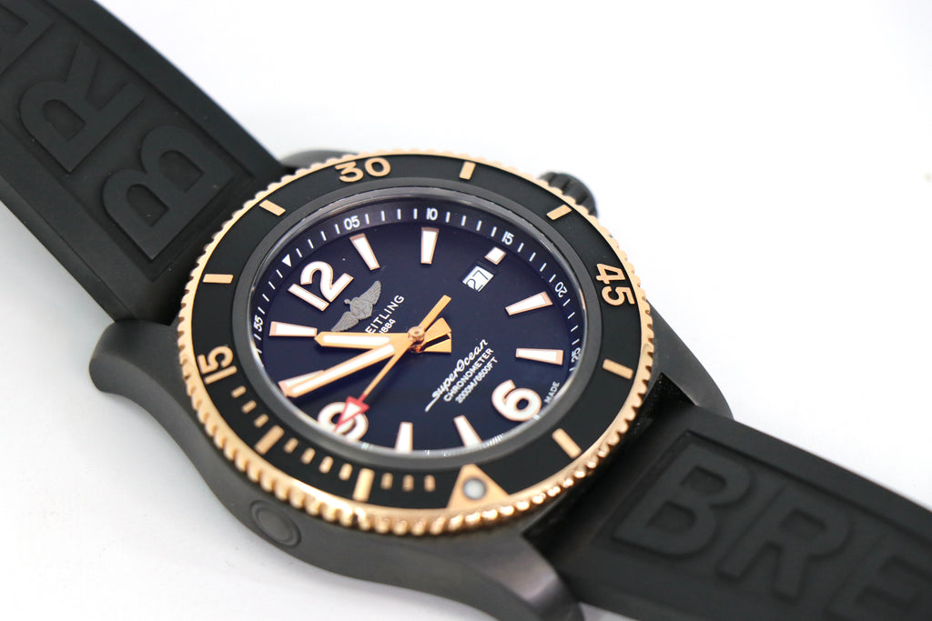 BREITLING Superocean U17368 46mm Stainless Steel, Black Dial