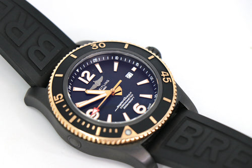 BREITLING Superocean U17368 46mm Stainless Steel, Black Dial