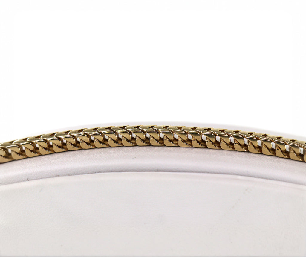 FOXTAIL Bracelet 14K Yellow Gold, 8"