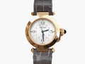 CARTIER Pasha de Cartier WGPA0014 30mm 18K Rose Gold, Silver Dial, Full Set