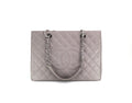 CHANEL Grand Shopping Tote "GST", Caviar Leather in Grey, 2013