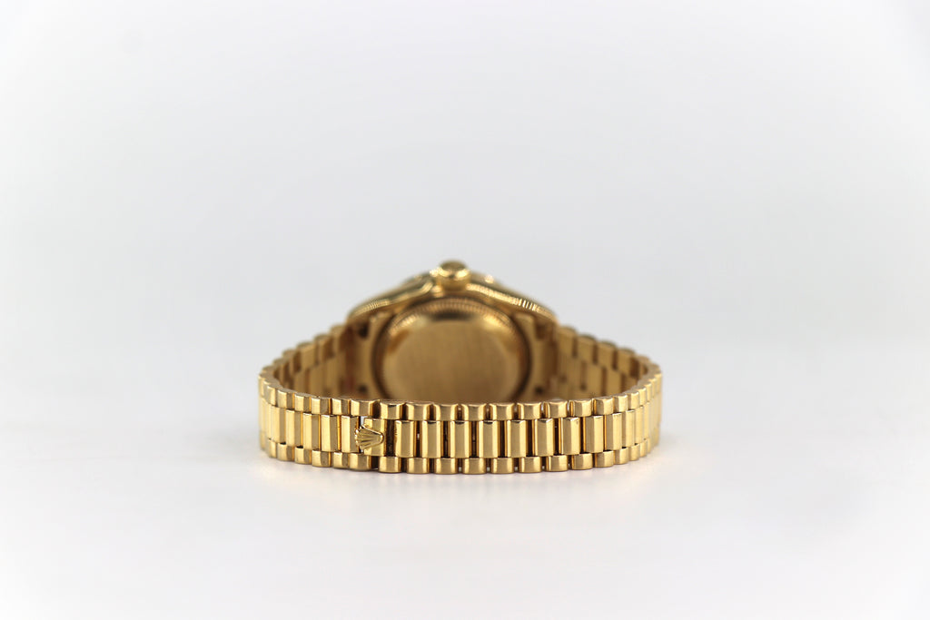 ROLEX Lady-Datejust 69178 26mm 18K Yellow Gold, Diamond Dial, Watch & Box