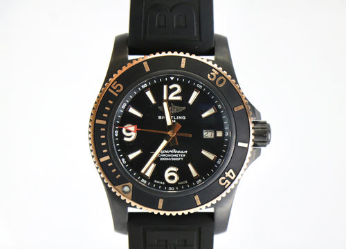BREITLING Superocean U17368 46mm Stainless Steel, Black Dial