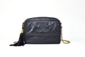 CHANEL Coco Mark Camera Bag in Navy with Tassel, Early 1990's